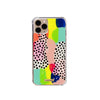 Funda para iPhone Brainstorm pintada a mano por Ana Tere Canales. Un diseño artístico abstracto inspirado en la creatividad y el flujo de ideas.