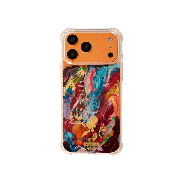 Funda para iPhone Crea Magia 2026 con diseño colorido inspirado en creatividad y expresión artística.