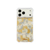 Funda para proteger iPhone, pintada a mano por Ana Tere Canales. Un diseño elegante inspirado en el ópalo blanco.