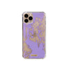 Funda para iPhone Lavender Vibes pintada a mano  por Ana Tere Canales. Un diseño artístico en tonos lavanda y estilo contemporáneo.