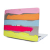 Funda para MacBook Summer Sunset pintada a mano por Ana Tere Canales. Un diseño artístico inspirado en un atardecer de verano en tonos cálidos y vibrantes.