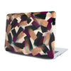 Funda para MacBook Wine With Everything Signature Strokes con pinceladas abstractas pintadas a mano en tonos vino y neutros. Pintada por Ana Tere Canales.