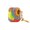 Funda para AirPods Deja Vu pintados a mano por Ana Tere Canales. Un diseño artístico abstracto inspirado en la intuición, las sincronías y la creatividad.